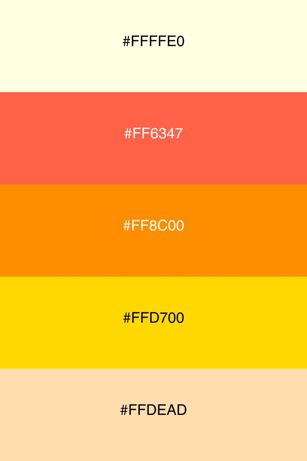 An inviting warm palette inspired by sunset hues.