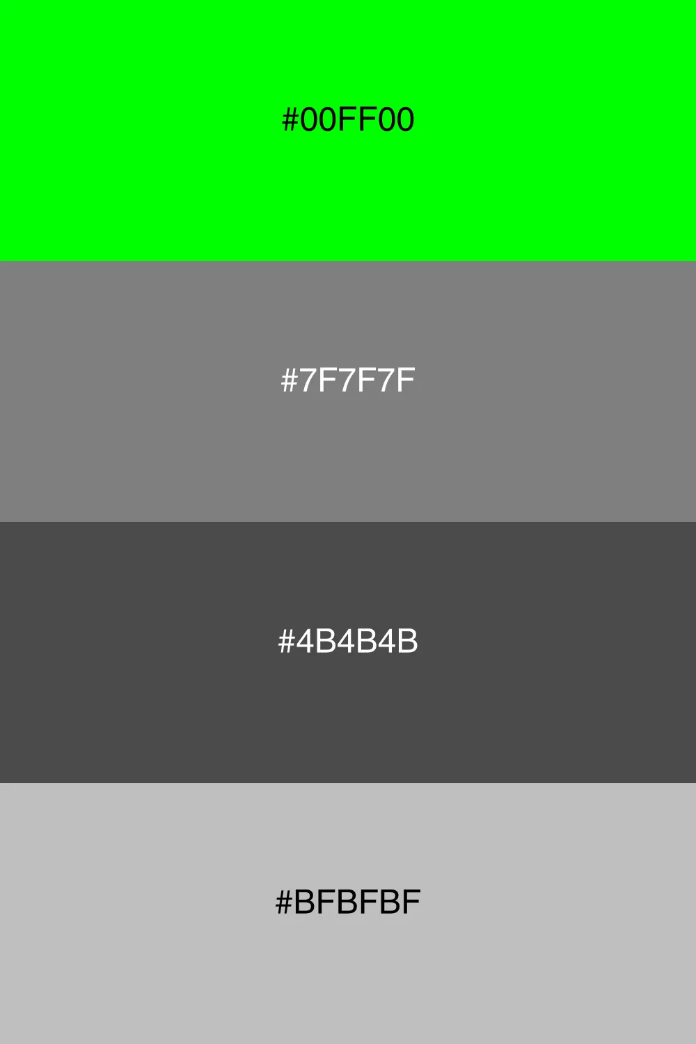 A modern urban palette with an edgy neutral vibe.