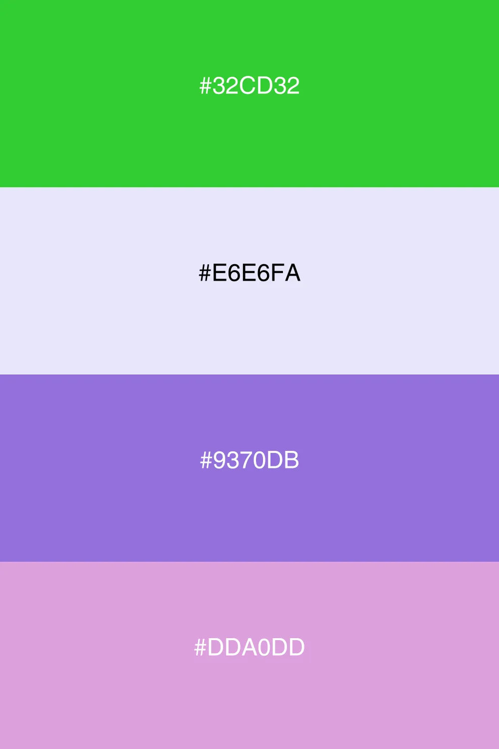 A soft and romantic palette with whimsical pastel tones.