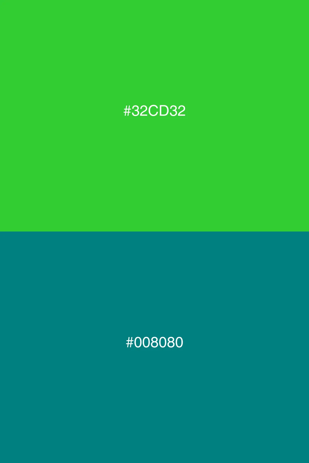 Cool and refreshing color mix.