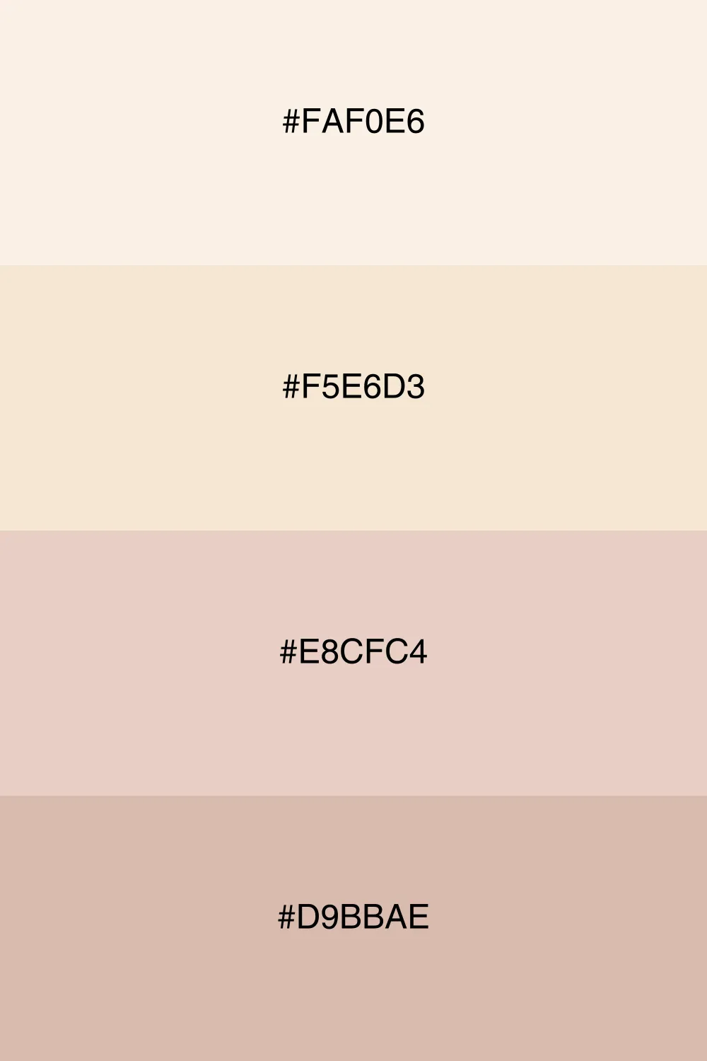 Subtle variations for a serene look.