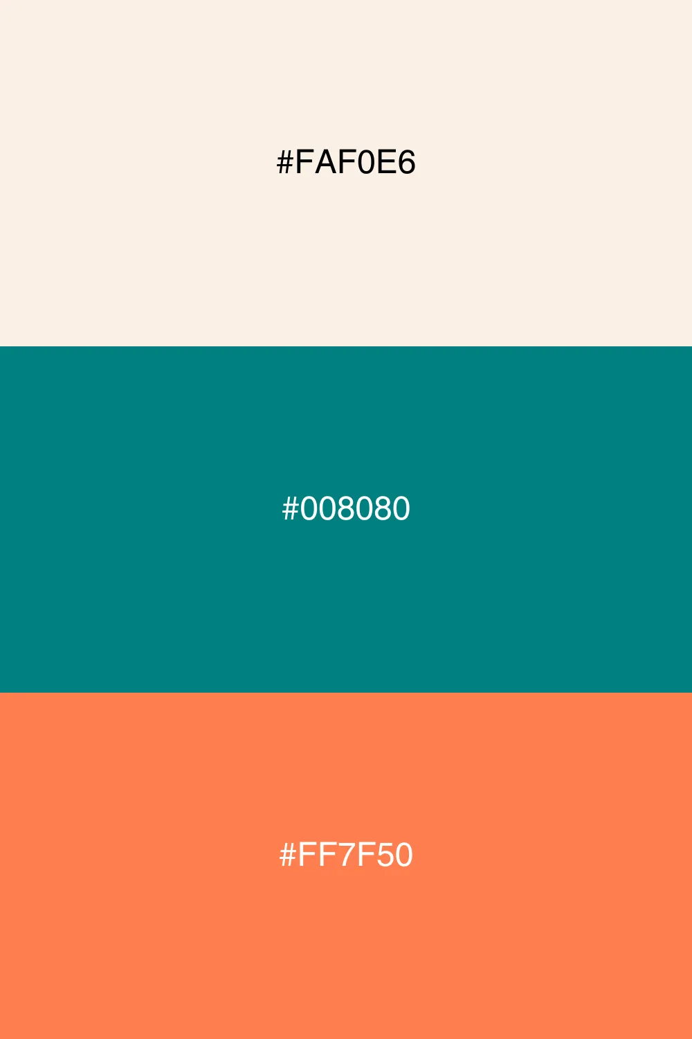 A fresh and dynamic color combination.