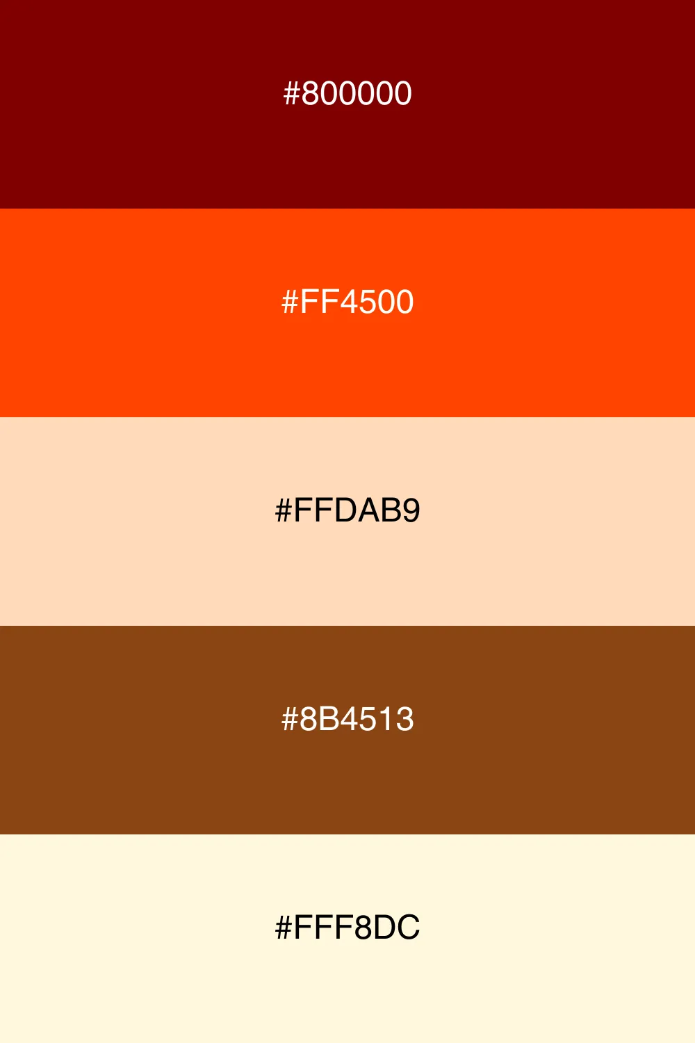 Warm autumn hues complement maroon for a cozy feel.