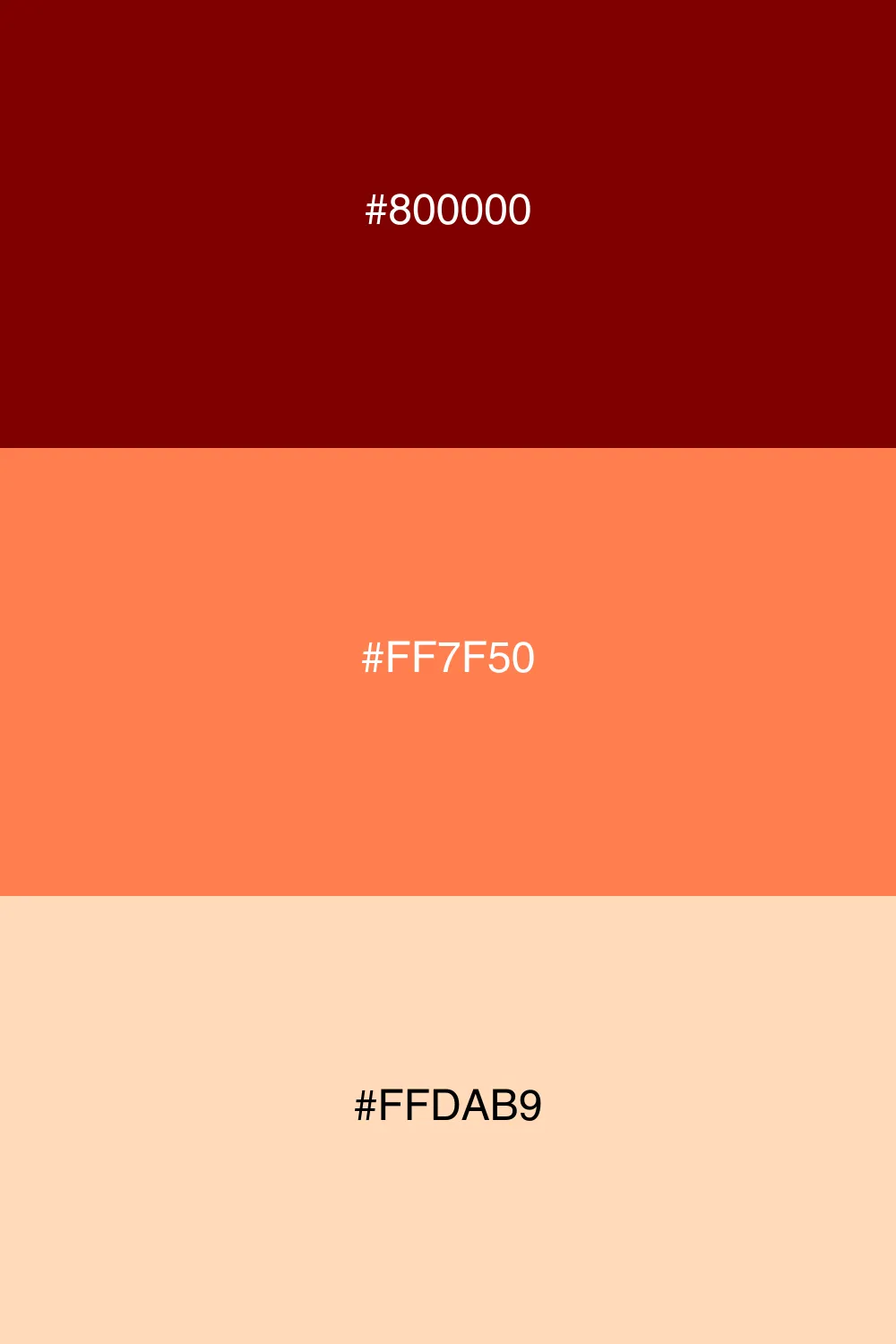 Warm and cheerful color harmony.