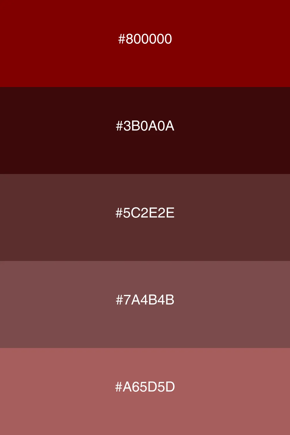An elegant dark palette with rich, sophisticated tones.