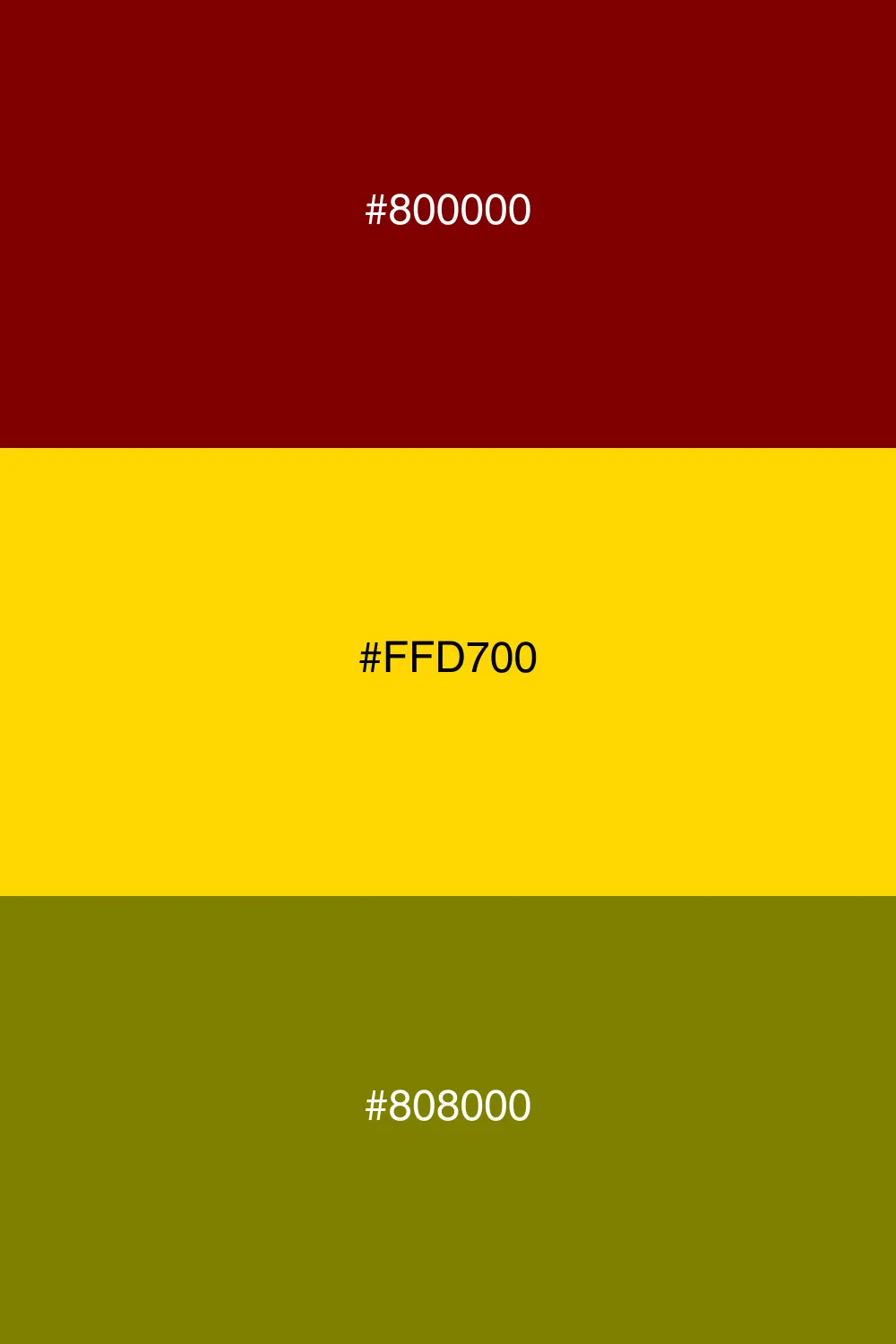 Rich and luxurious color palette.