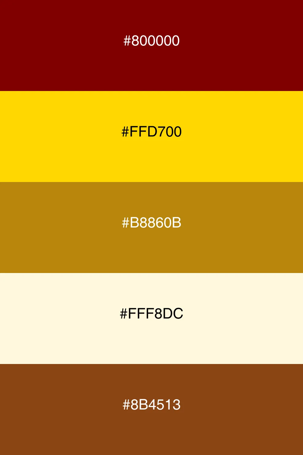 Rich golds and maroon create a luxurious, elegant palette.