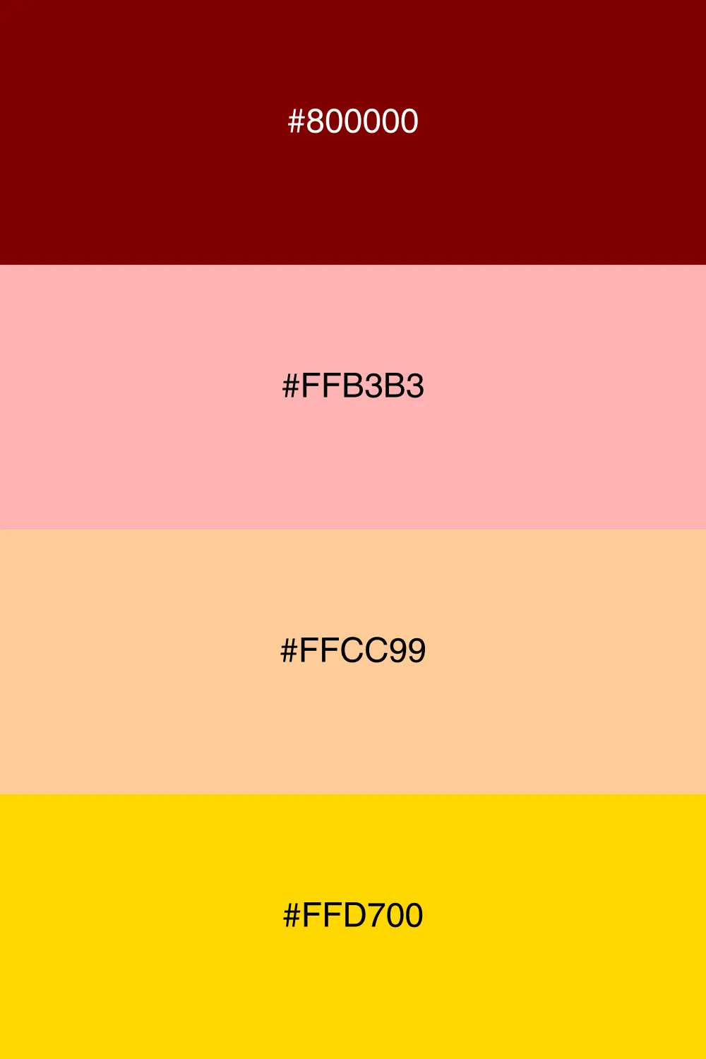 A warm palette that feels inviting and cozy.