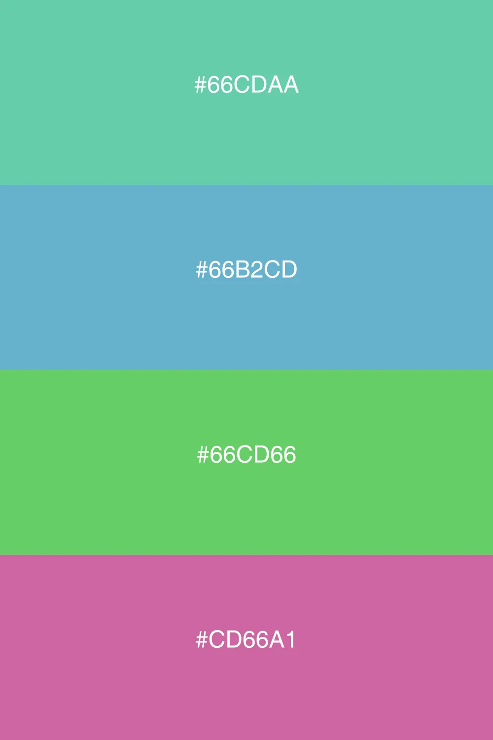 Accent colors for added interest.