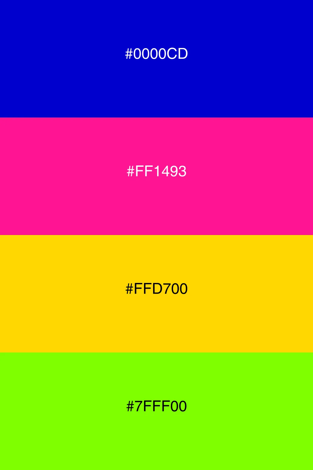 A bold palette for creative and artistic endeavors.