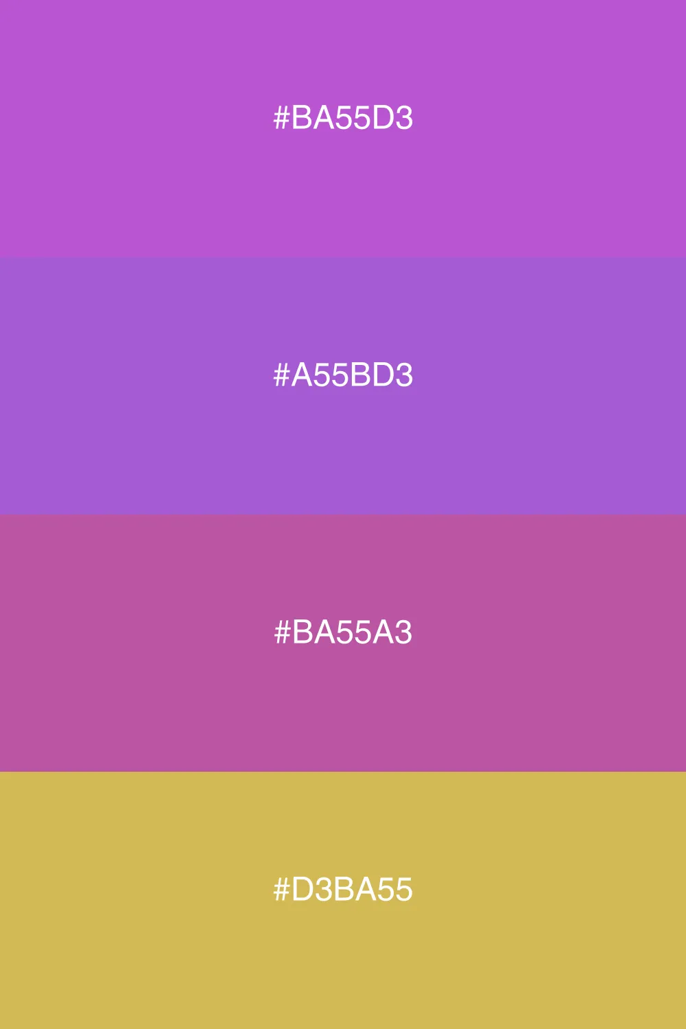 A pop of color with a soothing base.