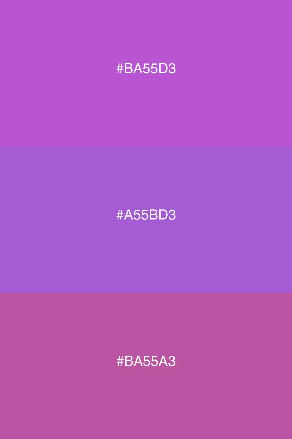 Harmonious colors for a serene palette.
