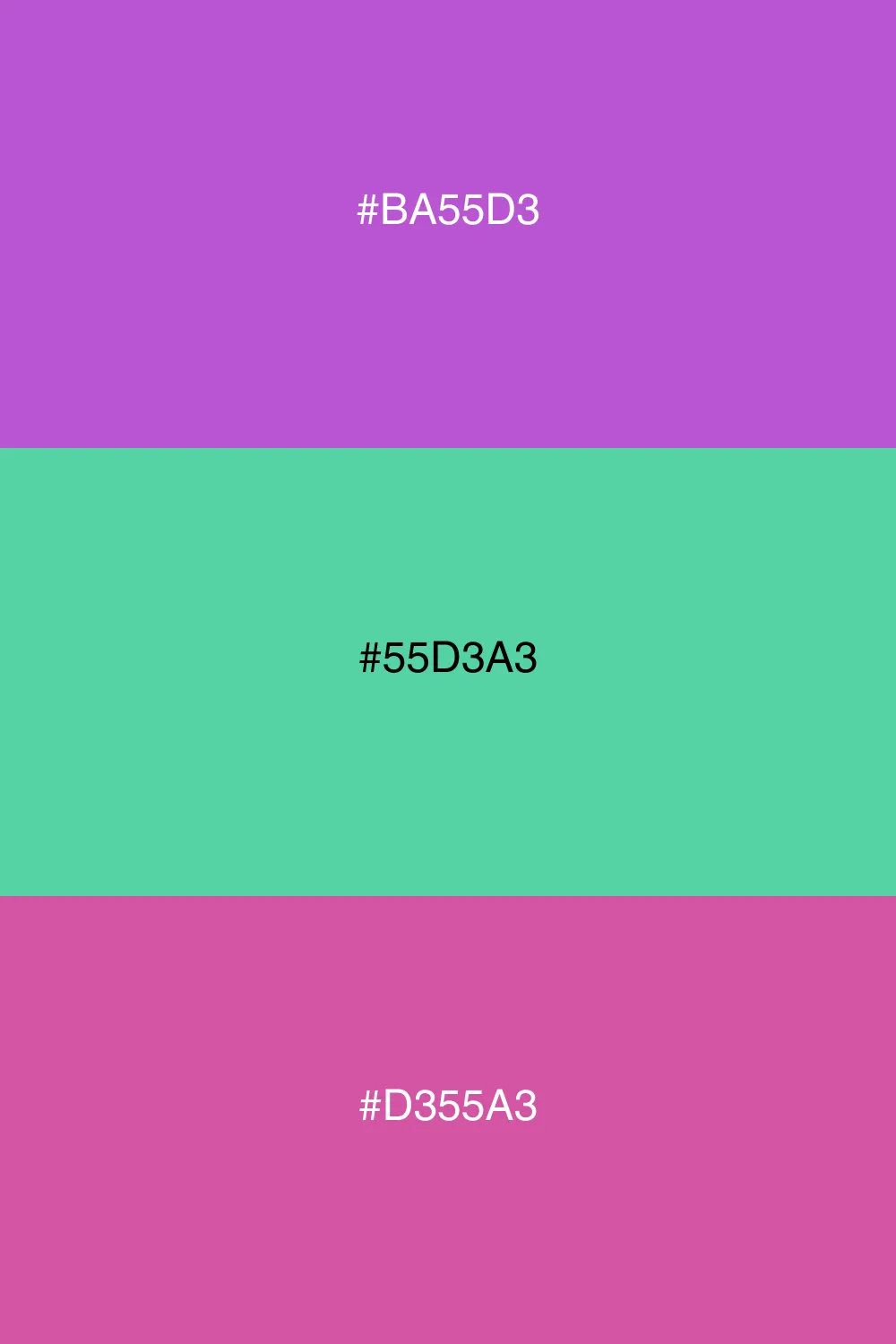 Vibrant contrast with softer tones.