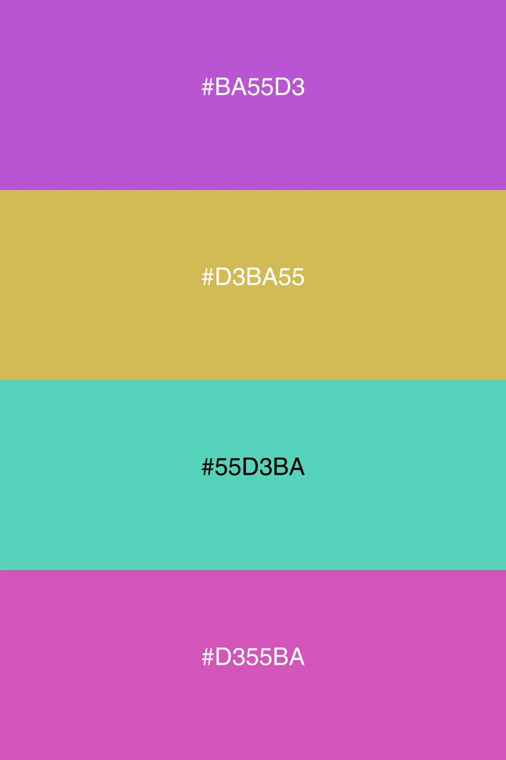 Rich combinations for complex visuals.