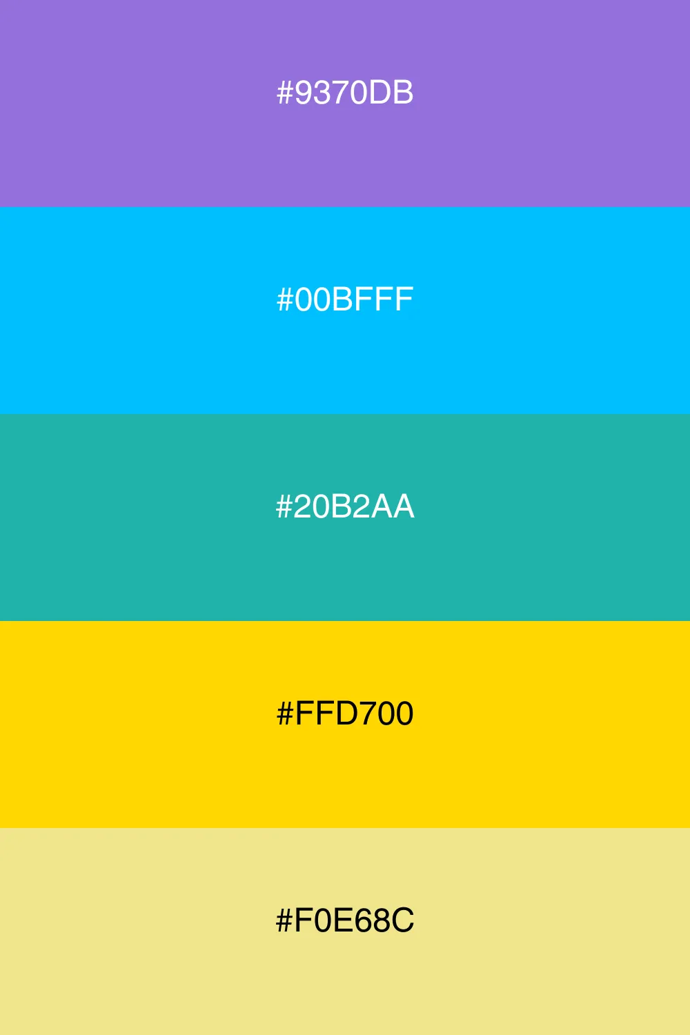 A fresh palette inspired by the cool ocean breeze.