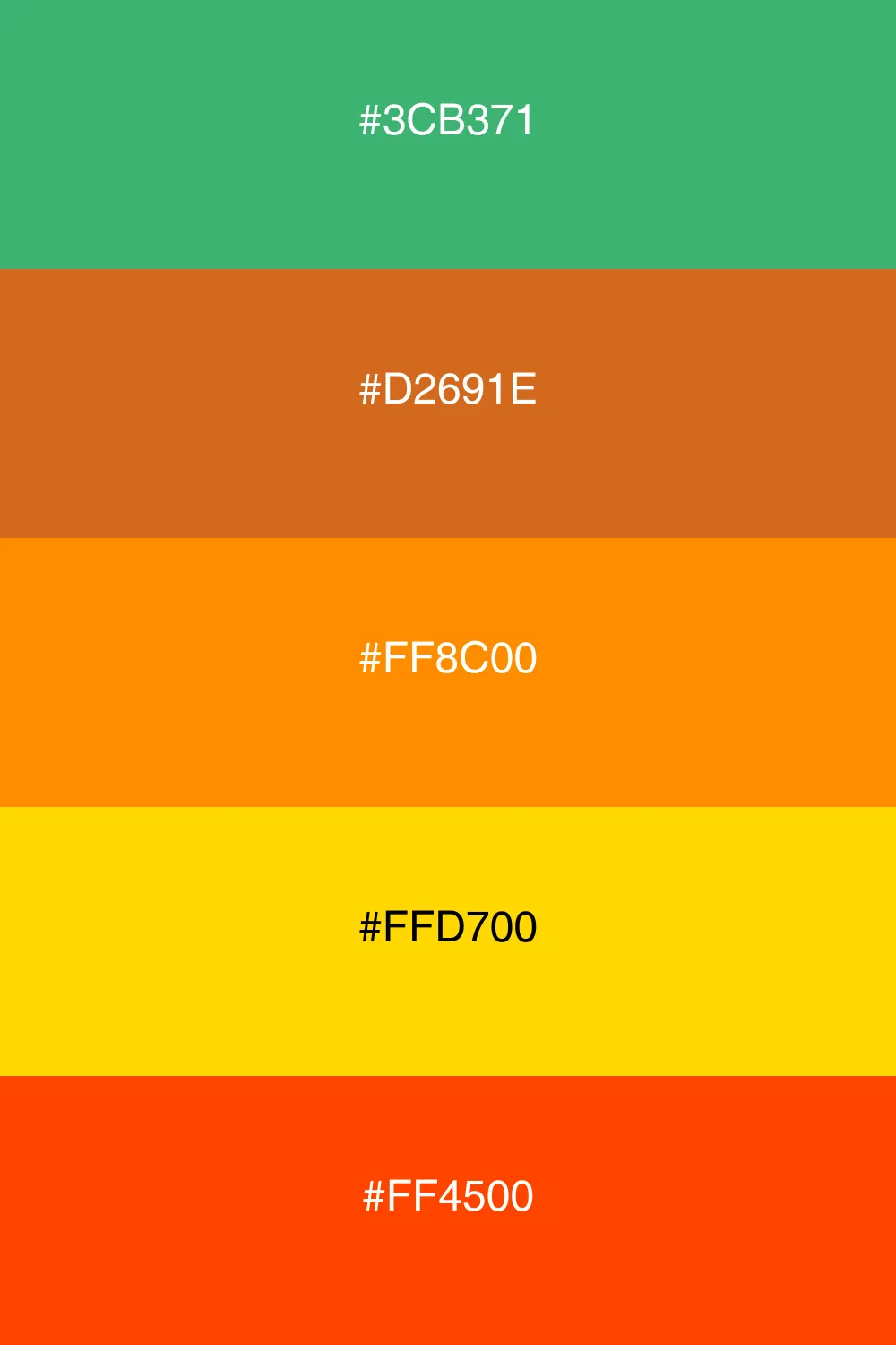Rich colors inspired by the warmth of autumn harvest.