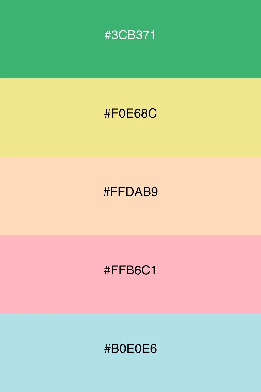 Soft pastels inspired by a breezy coastal atmosphere.