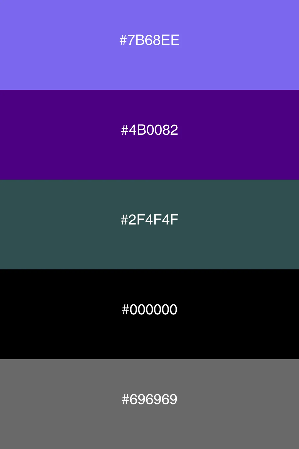 A dramatic dark palette with rich and intense colors.