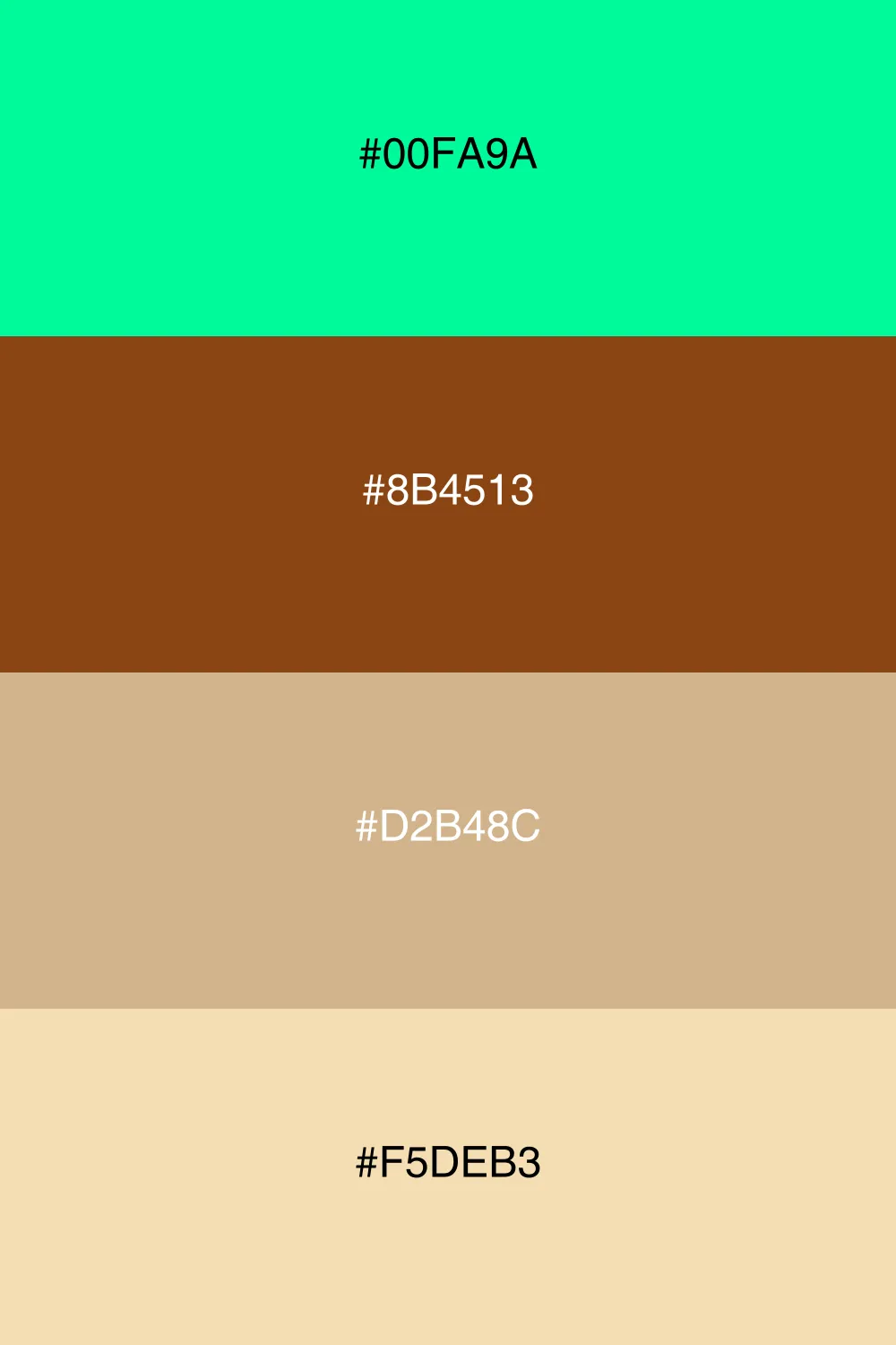 An earthy palette that connects with nature's warmth.