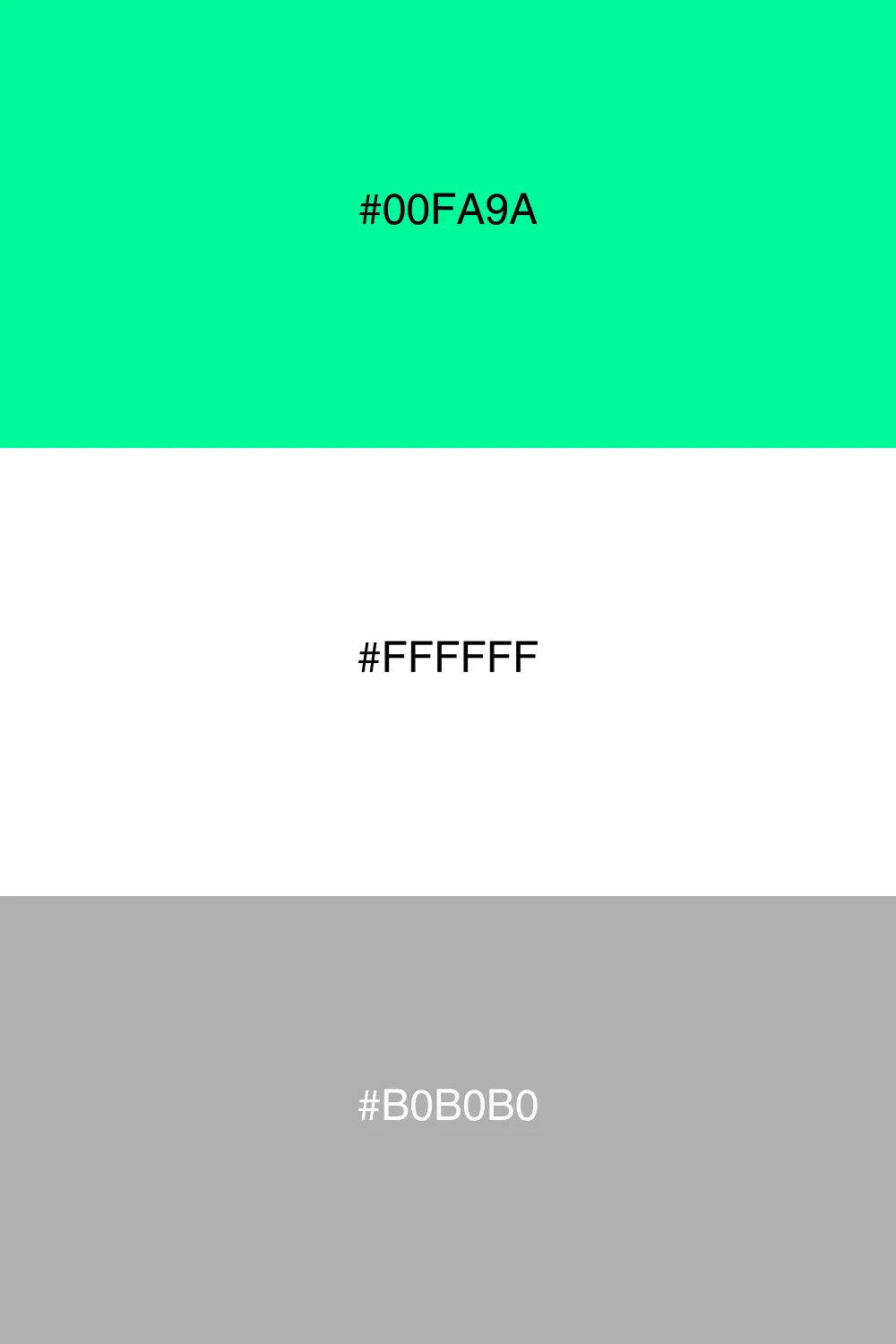 Fresh green with calming neutrals.