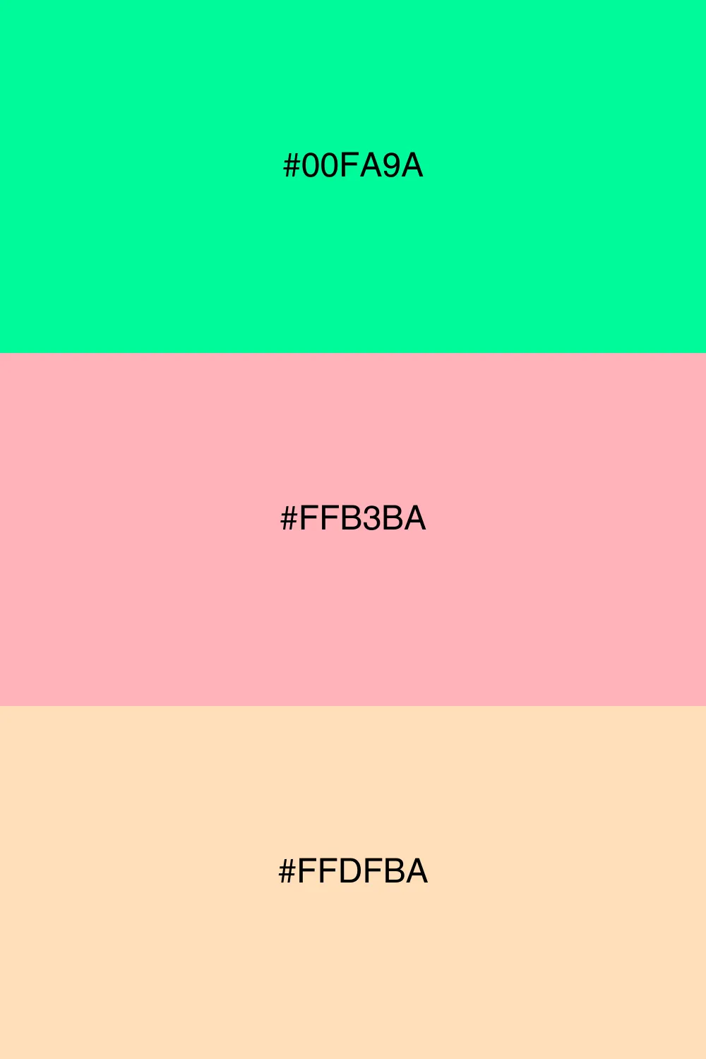 Soft and playful color scheme.