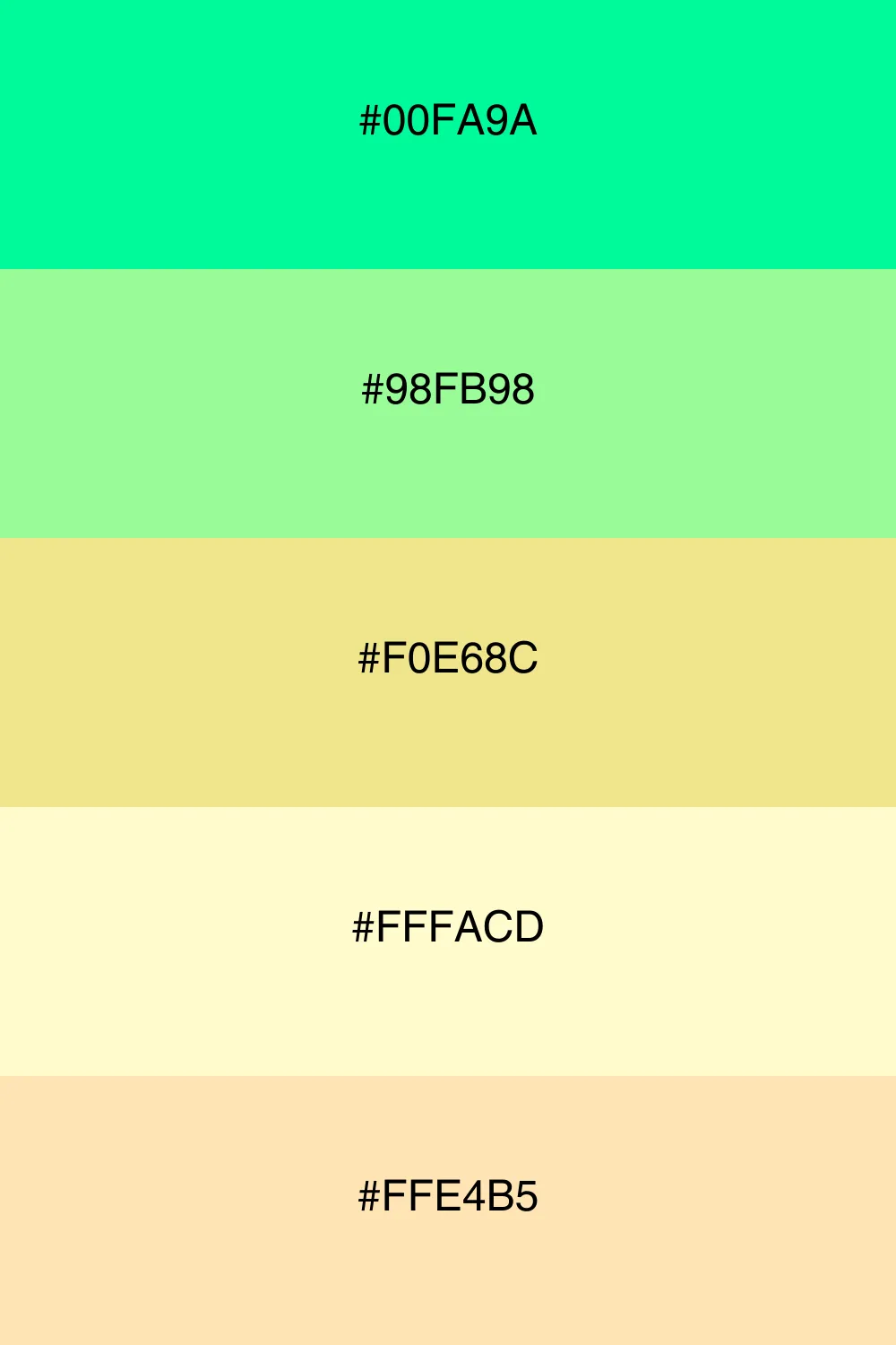 Soft pastels create a fresh and minty atmosphere.