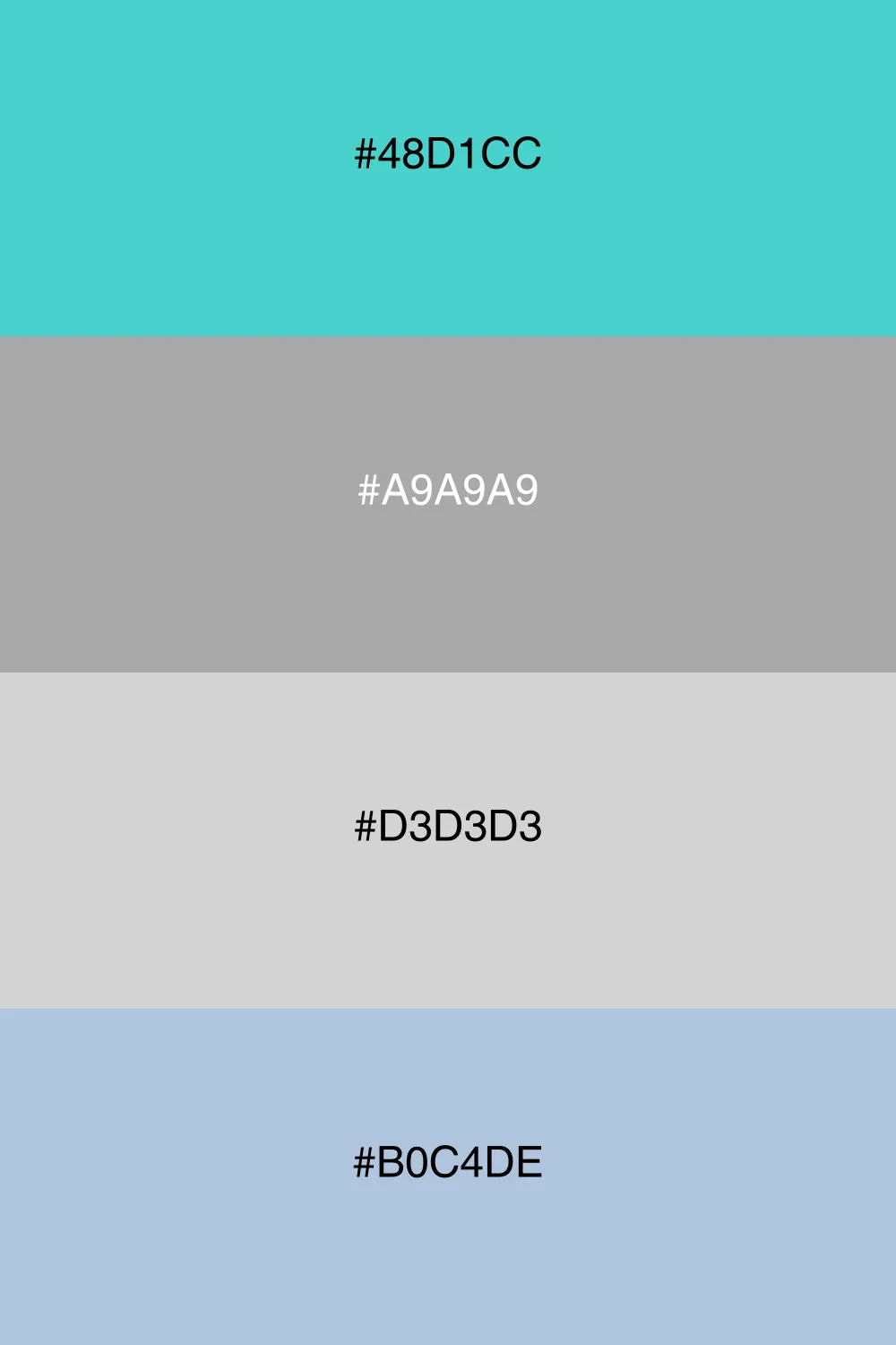 A soft and elegant muted palette for a sophisticated look.