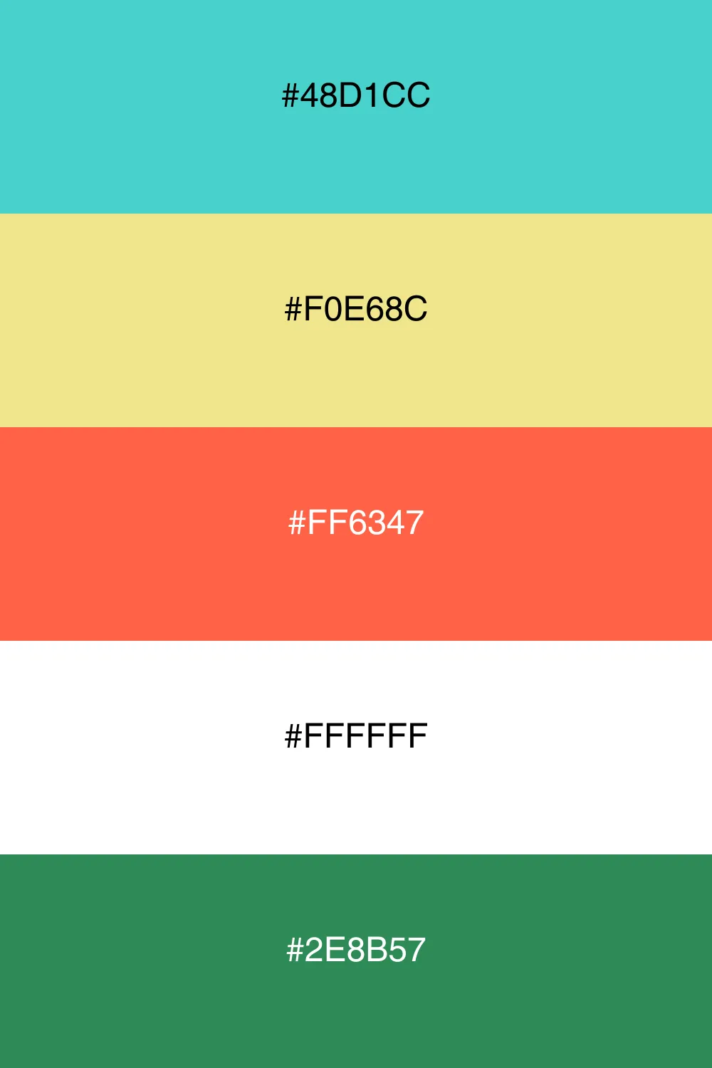 A bright palette inspired by sunlit tropical lagoons.