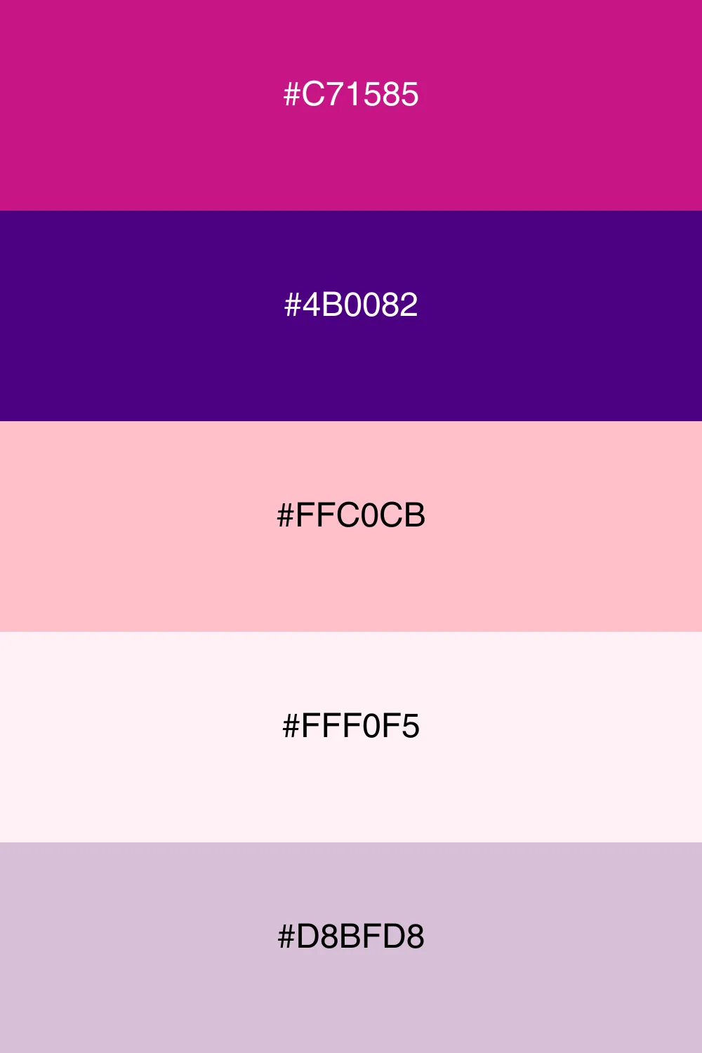 Soft and elegant colors for a romantic evening feel.