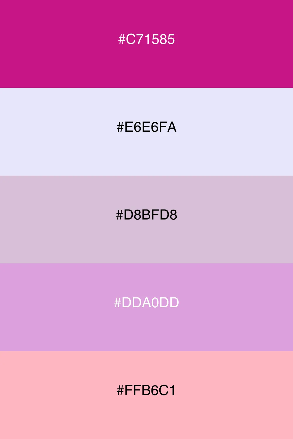 A chic and romantic palette with soft, elegant tones.
