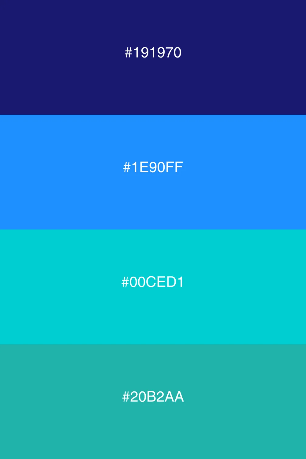 A mystical palette inspired by the depths of the ocean.