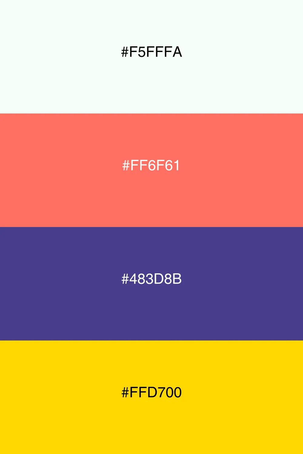 Vibrant mix for a lively design.