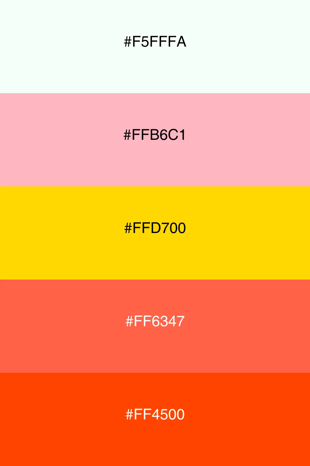 A warm palette that radiates cheerfulness and brightness.