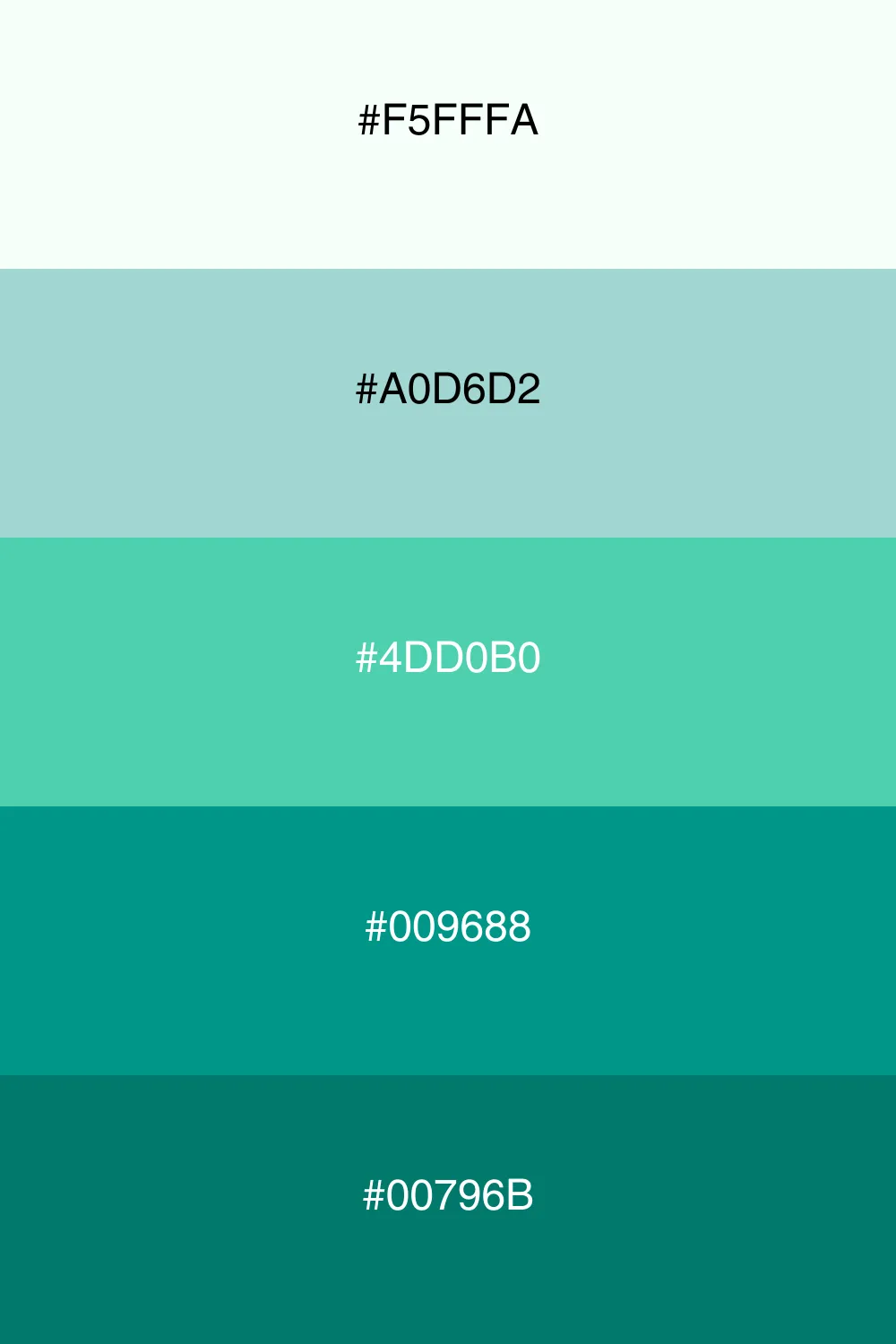 Cool colors reminiscent of gentle ocean waves.
