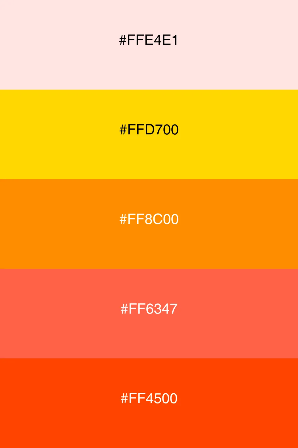 A warm and inviting palette that radiates cheerfulness.