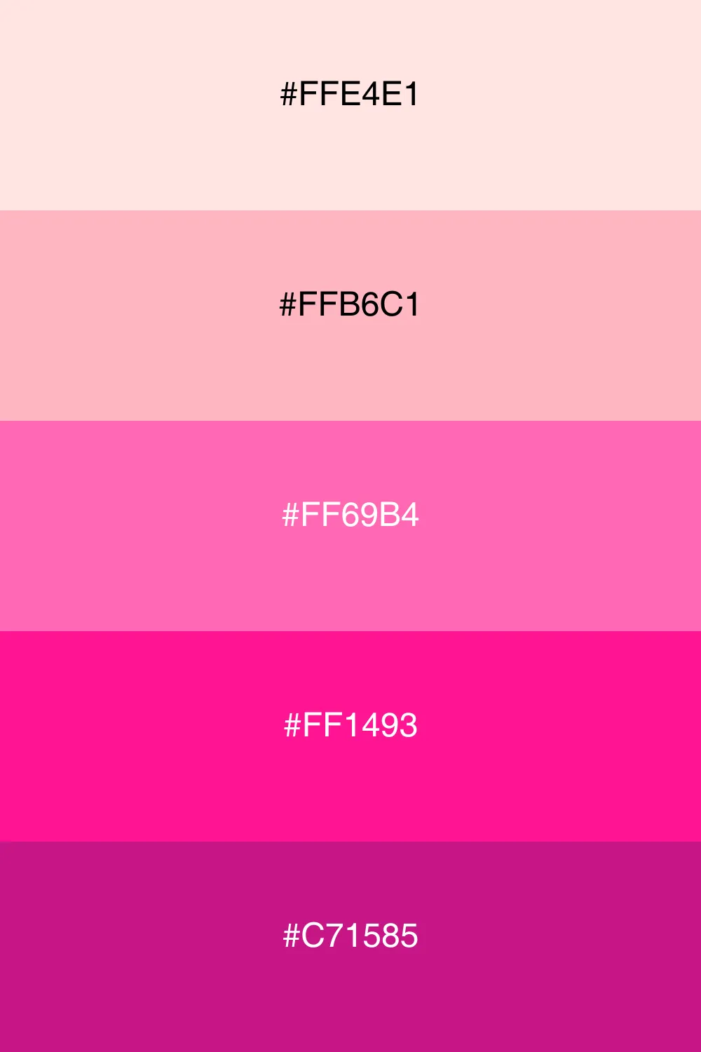 A gentle and romantic palette inspired by blooming flowers.