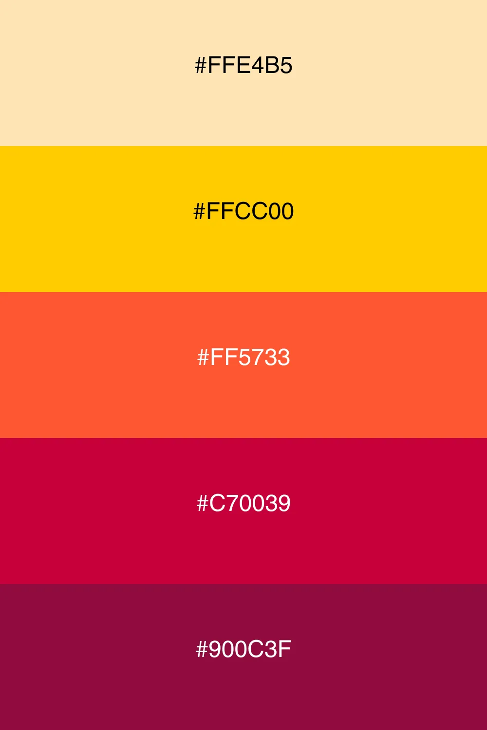 A vibrant neon palette full of energy and fun.