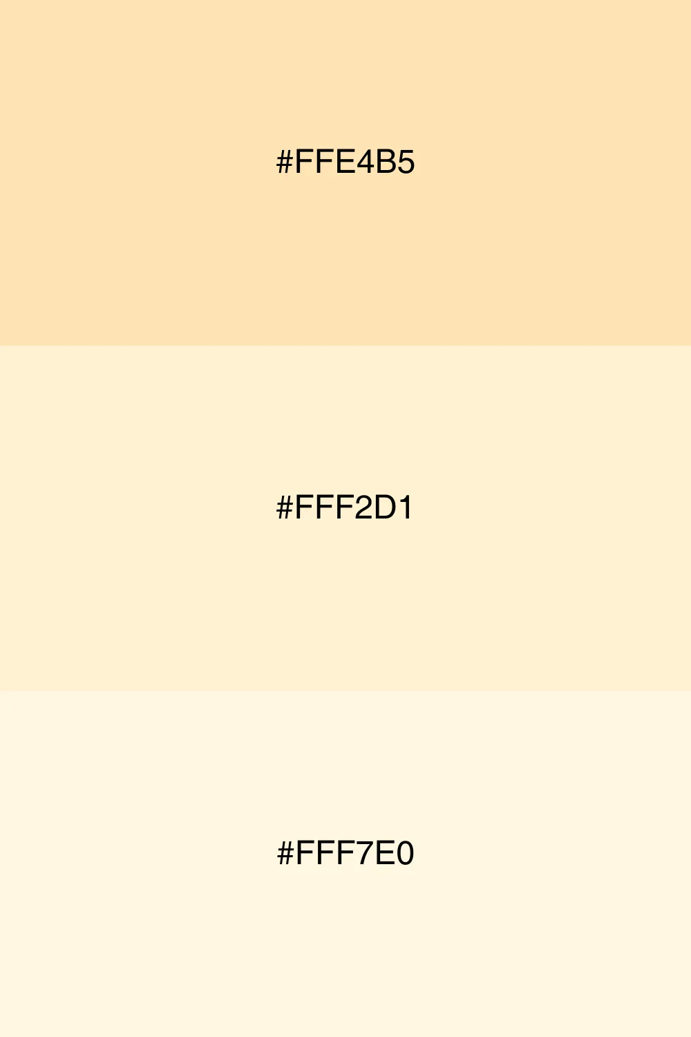 Lighter shades for a soft appearance.