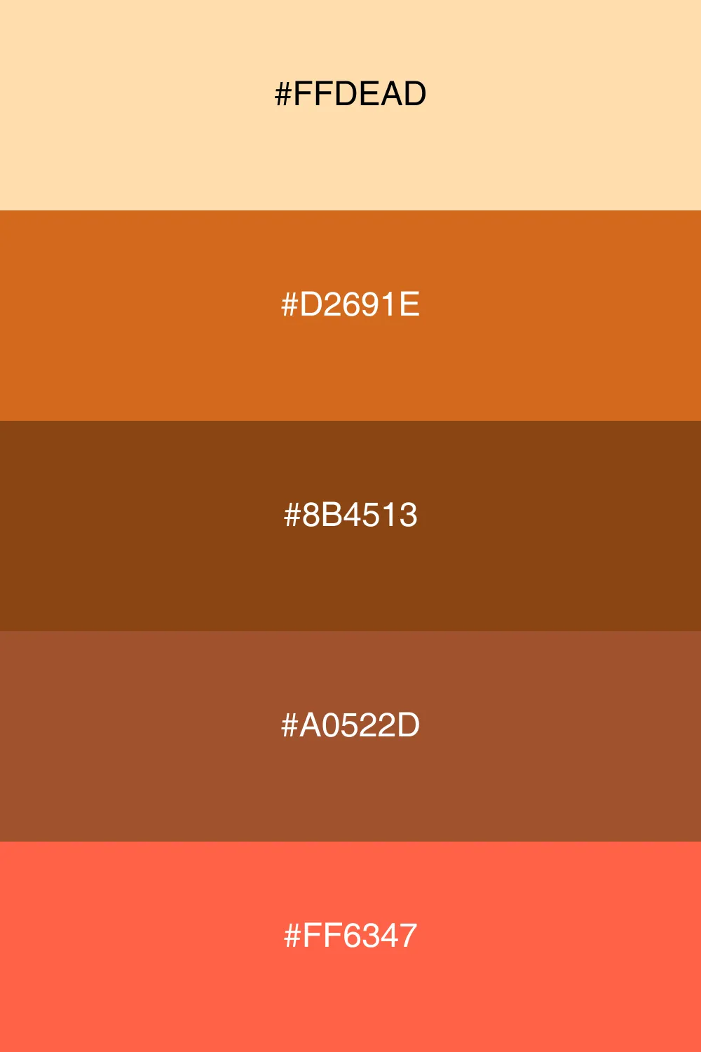 Rich autumn colors that evoke warmth and comfort.