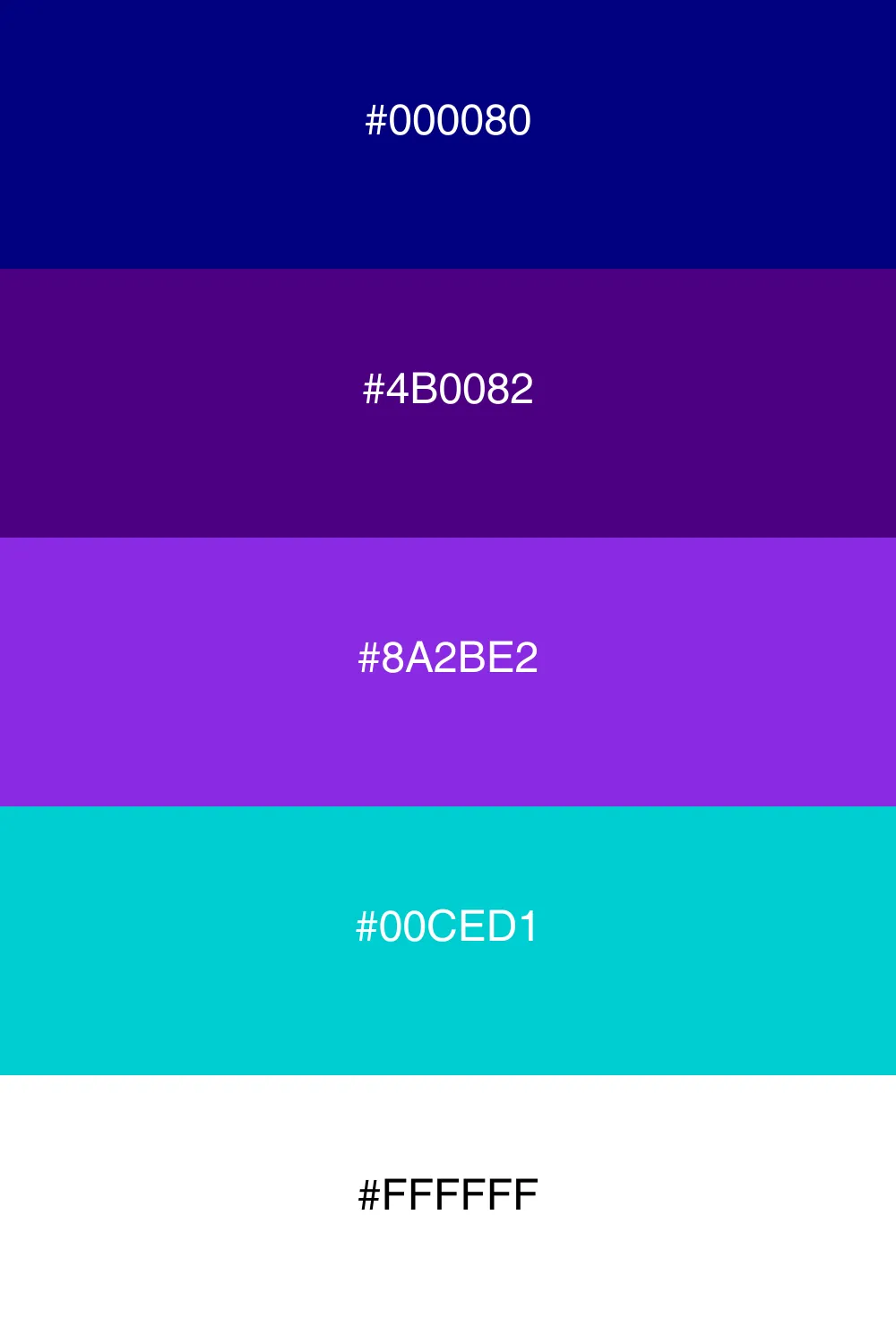 A mystical palette inspired by twilight skies.