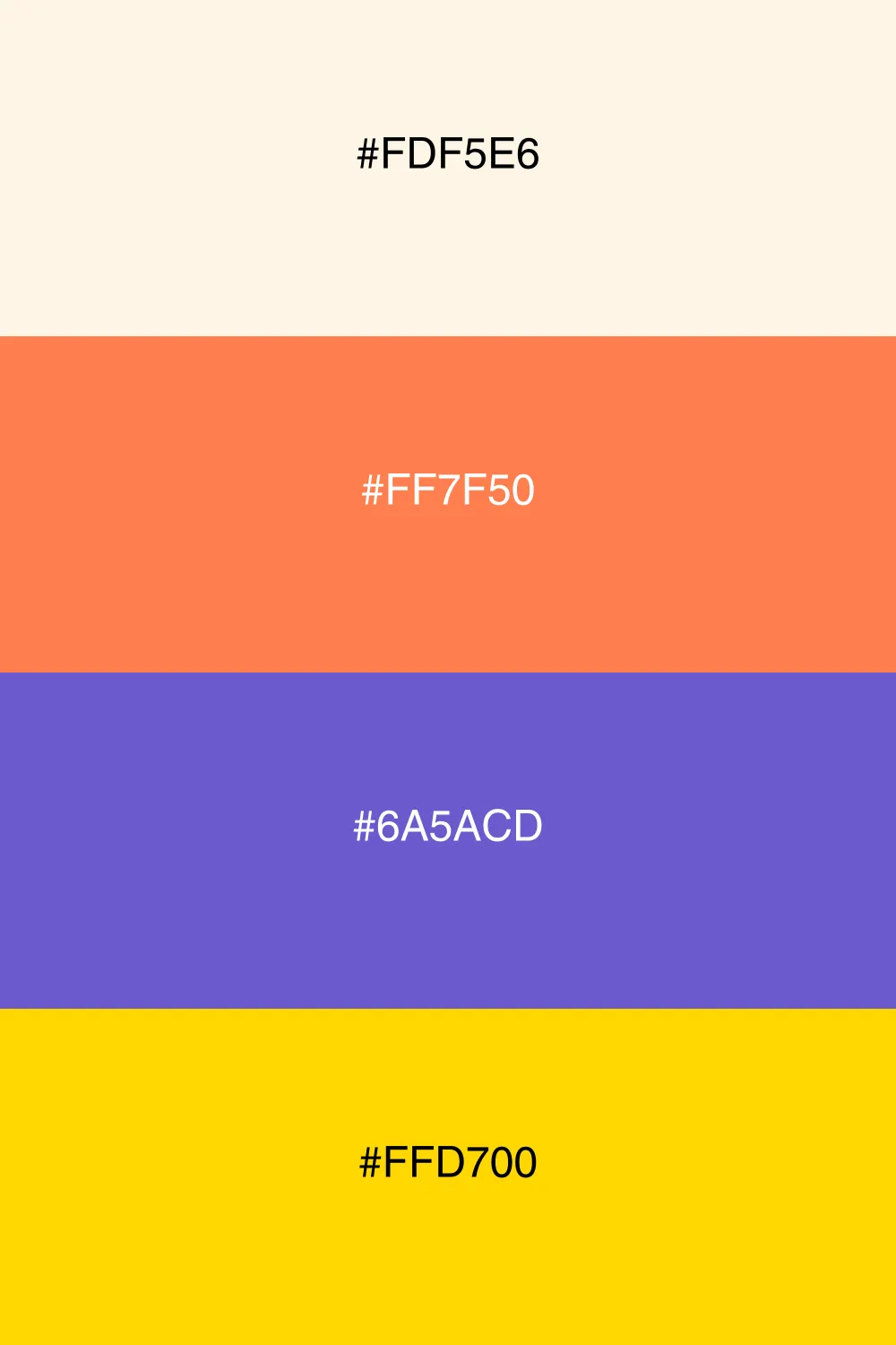 Vibrant and cheerful, great for playful designs.