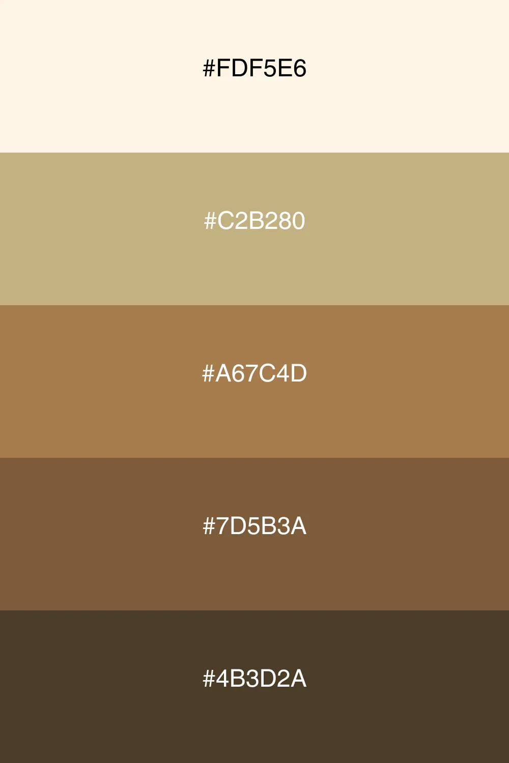 A vintage-inspired palette with warm earthy tones.