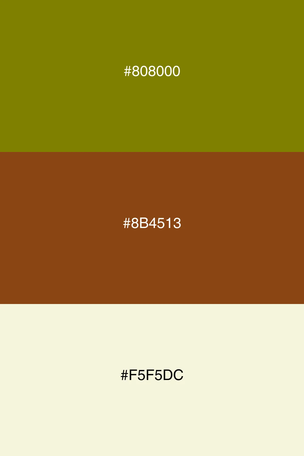 Earthy tones for a warm atmosphere.