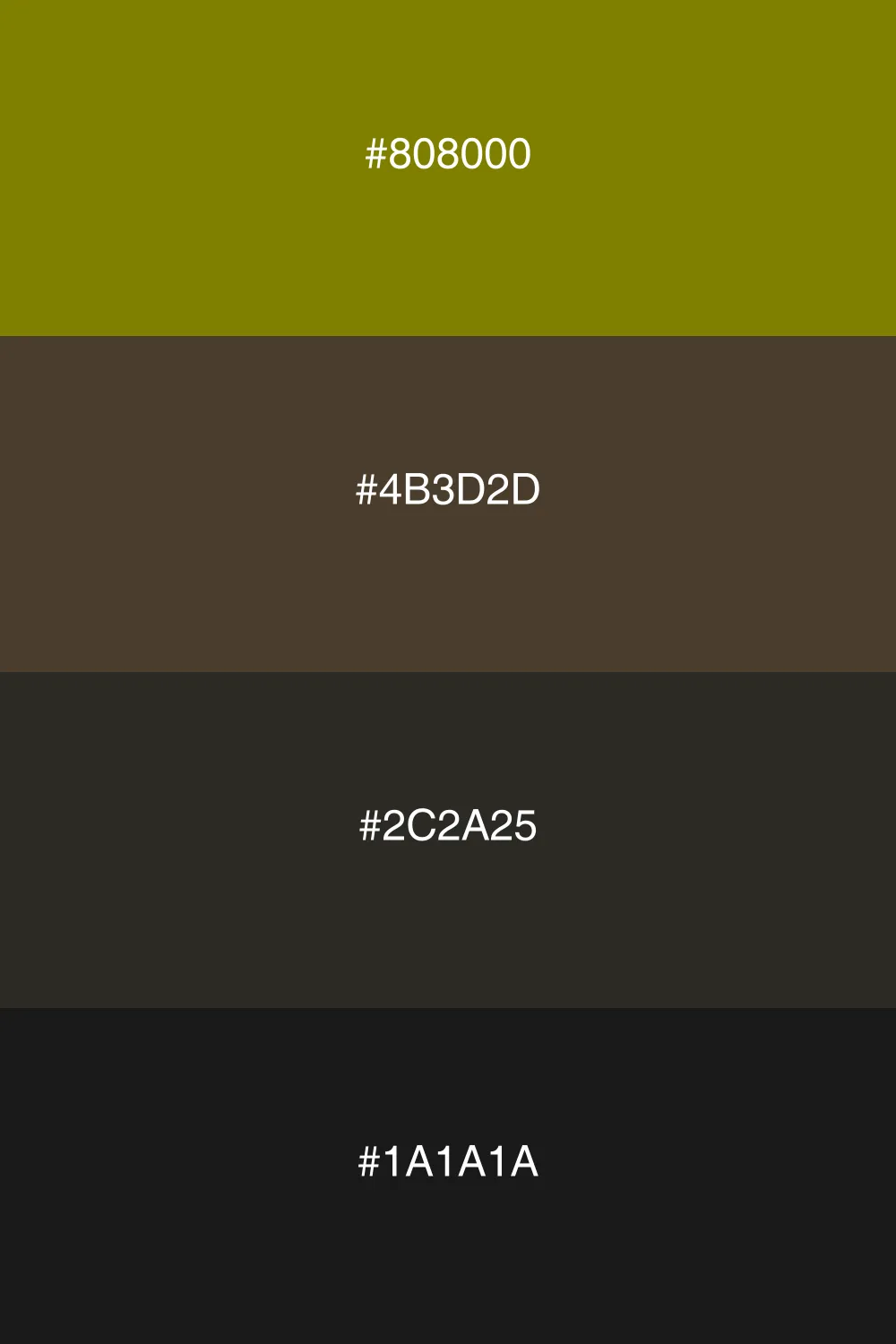 A dark and elegant palette with rich, deep tones.