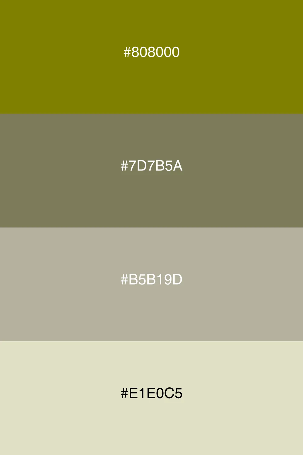 An earthy palette inspired by nature's subtle tones.