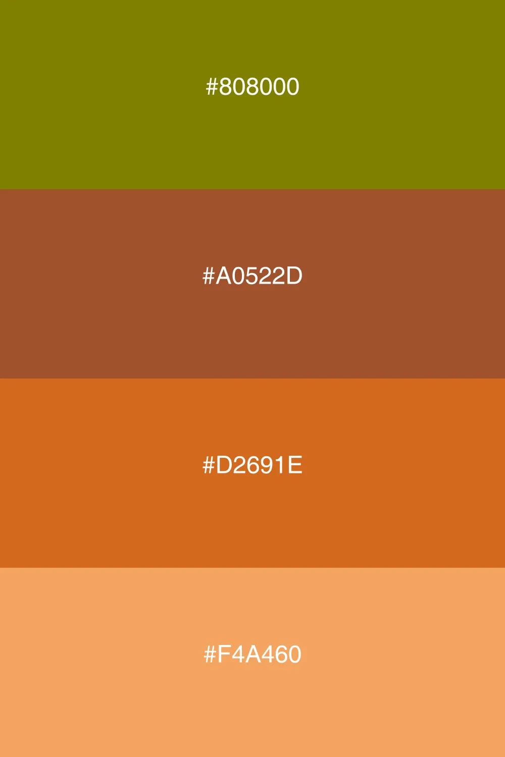 A rustic palette that evokes a cozy retreat in nature.