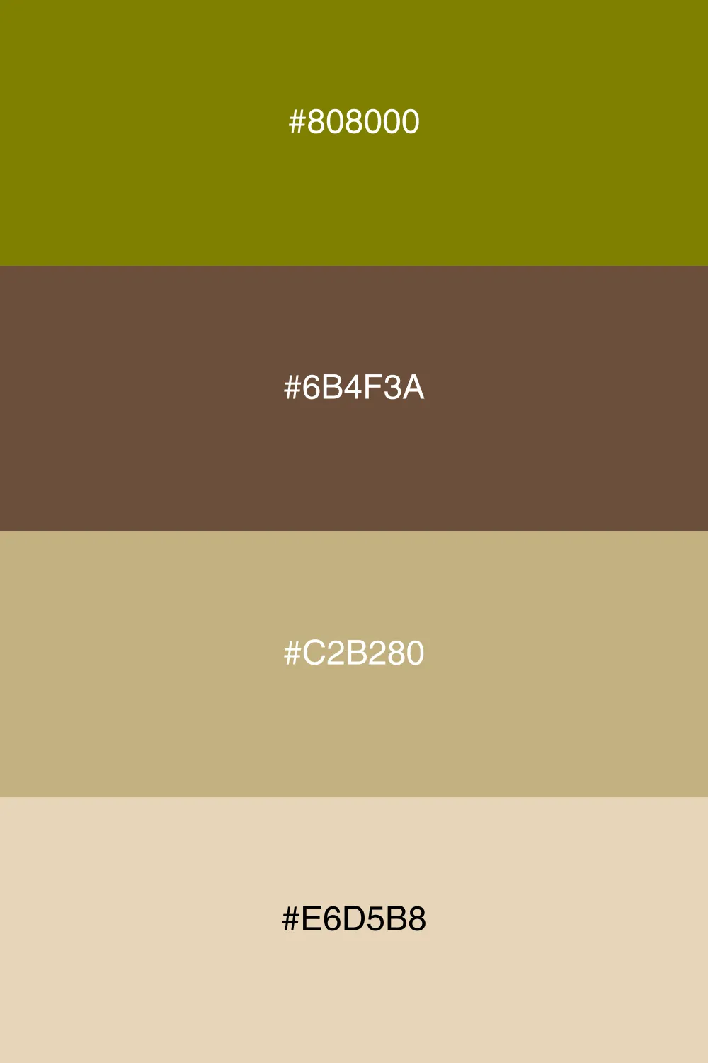 A vintage-inspired palette with warm, earthy tones.
