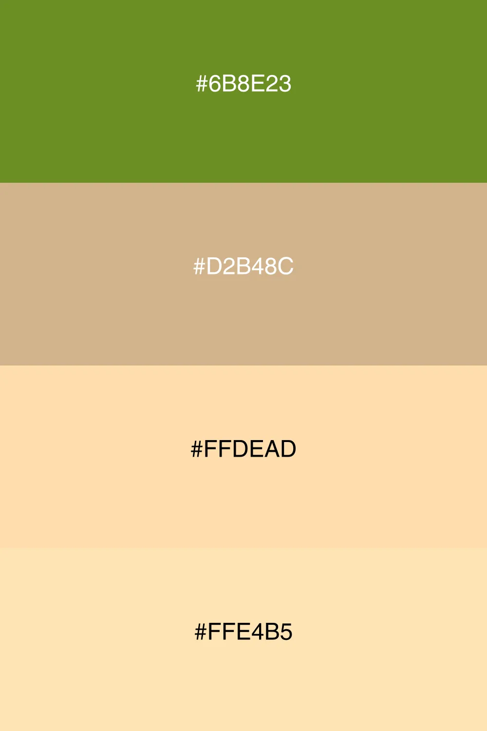 An inviting warm palette that feels cozy and friendly.