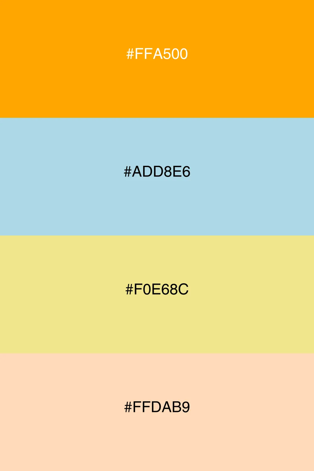 A refreshing pastel palette reminiscent of a cool breeze.