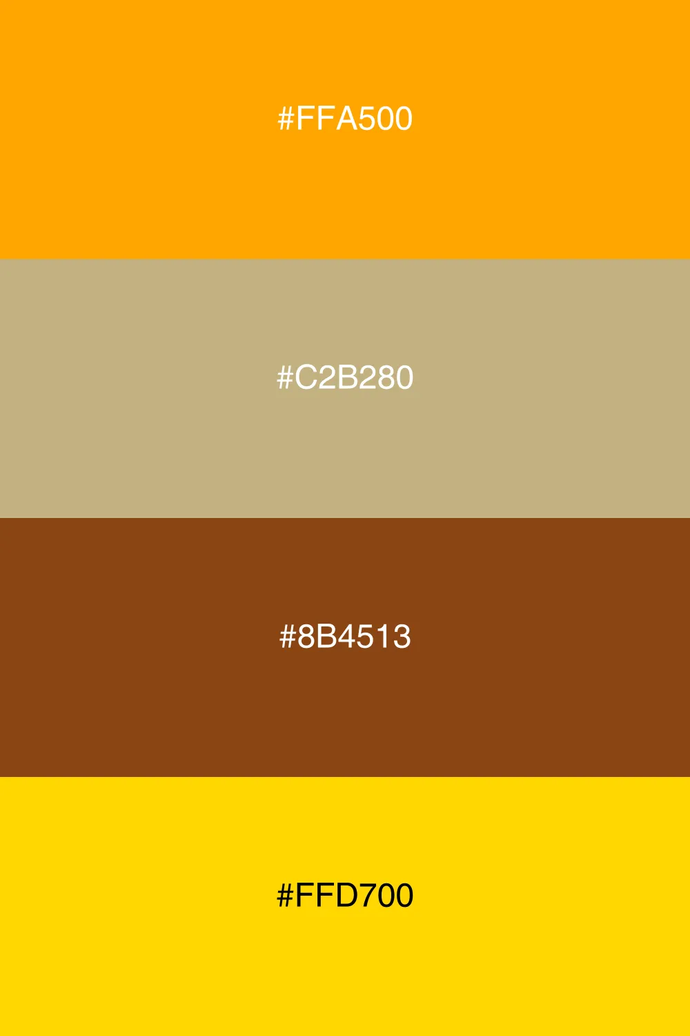 A neutral earthy palette inspired by natural elements.